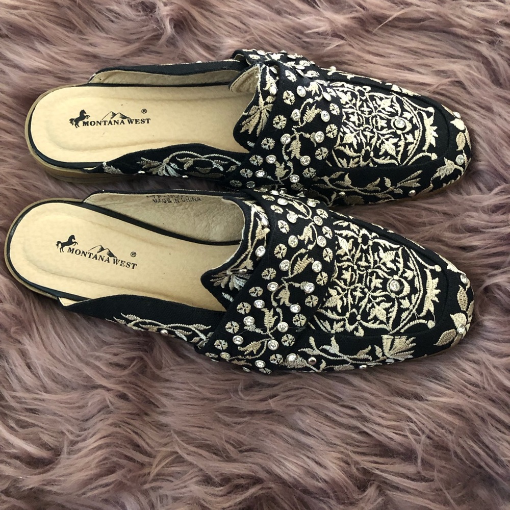 Montana West Shoes-Mules